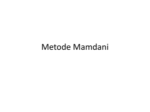Metode Mamdani
