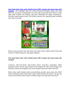 obat alami buah zakar sakit sebelah kanan 100% manjur dan aman tanpa efek samping