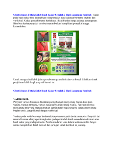 Obat Khusus Untuk Sakit Buah Zakar Sebelah 3 Hari Langsung Sembuh
