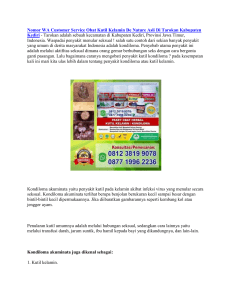Nomor WA Customer Service Obat Kutil Kelamin De Nature Asli Di Tarokan Kabupaten Kediri