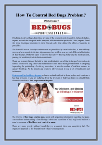 How To Control Bed Bugs Problem