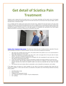 Get detail of Sciatica Pain Treatment
