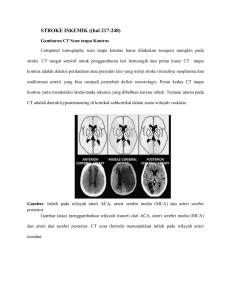 Sumber Radiografi Stroke Iskemik dan Hemorrhagic Caca