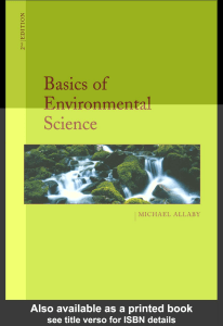 Basic of Environmental Science
