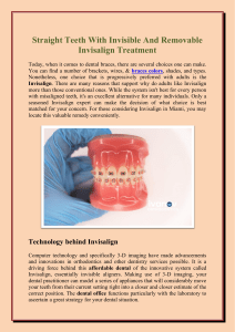 Straight Teeth With Invisible And Removable Invisalign Treatment