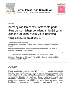 Jurnal Infeksi dan Kemoterapi (Translate)