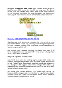 Metode pengobatan keputihan berbau dan gatal ketika hamil