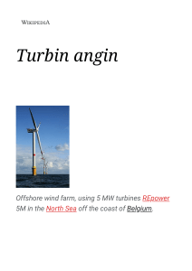 Turbin angin - Wikipedia bahasa Indonesia, ensiklopedia bebas (1)