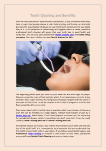 Teeth Cleaning and Benefits