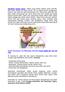 Merek Obat Atasi keputihan berbau langu