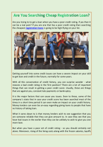 Are You Searching Cheap Registration Loan