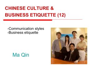 lecture12--business communication-etiquettes(1)