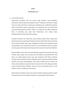 Makalah Etika Keperawatan: Dilema Etik dan Penyelesaian Masalah