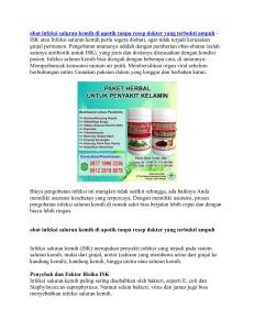 obat infeksi saluran kemih di apotik tanpa resep dokter yang terbukti ampuh