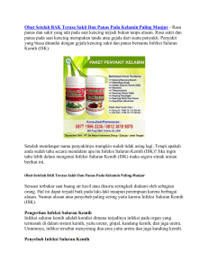 Obat Setelah BAK Terasa Sakit Dan Panas Pada Kelamin Paling Manjur