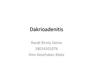 Dakrioadenitis