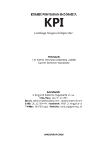 BUKU MENGENAL KPI FINISH