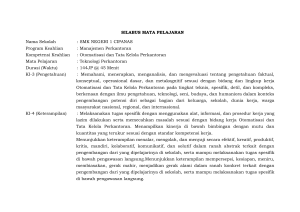 Syllabus for Office Technology at SMK Negeri 1 Cipanas