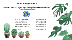 PPT KEWIRAUSAHAAN