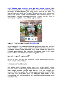 Inilah Gambar obat kemaluan gatal dan sakit ketika kencing