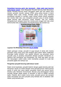 Komplikasi kencing perih dan bernanah - Obat sakit saat kencing serta keluar nanah