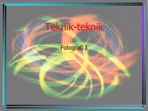 Teknik-teknik fotografi