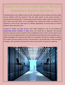 Things You Need To Know About The Best Managed IT Service Providers