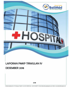 Laporan PMKP TW IV 2018