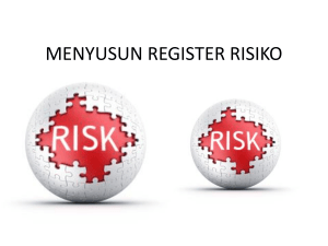 Menyusun Register Risiko