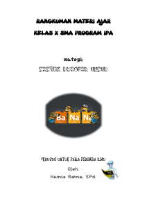 MODUL SISTEM PERIODIK UNSUR