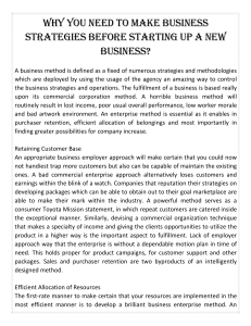 Why You Need To Make Business Strategies before Starting Up a New Business?