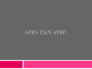 APBD dan APBN 1
