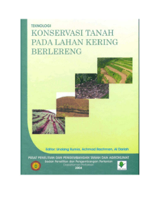 buku lahan kering berlereng.pdf - Balai Penelitian Tanah ...