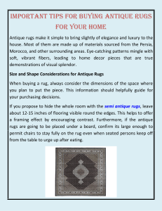 Important Tips For Buying Antique Rugs For Your Home