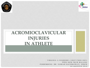 Acromio-Clavicular Injuries in athlete-1