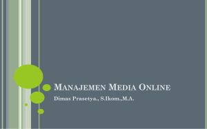 Manajemen Media Online