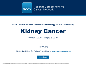 kidney NCCN 2.2020