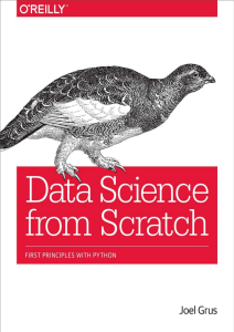 [Joel Grus] Data Science from Scratch First Princ