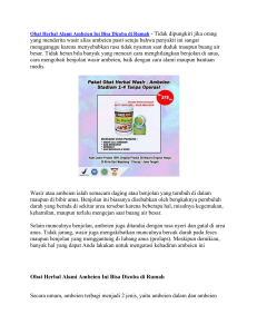 Obat Herbal Alami Ambeien Ini Bisa Dicoba di Rumah