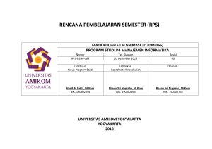 Referensi RPS Universitas Amikom Yogyakarta