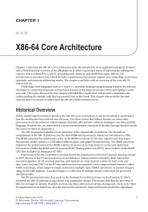 Modern X86