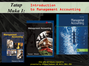 TM1 - Basic Management Accounting Concept