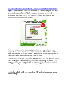 obat herbal terbaik untuk ambeien stadium 3 di apotik anjuran dokter karena terbukti manjur