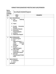 Format Best Practice @mubiar dkk