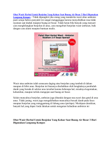 Obat Wasir Herbal Untuk Benjolan Yang Keluar Saat Buang Air Besar 3 Hari Digunakan Langsung Kempes