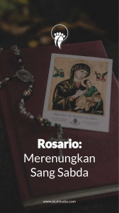 eBook Jejak Kudus - Rosario Merenungkan Sang Sabda