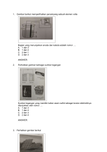 SOAL SUMBER ARUS LISTRIK 19