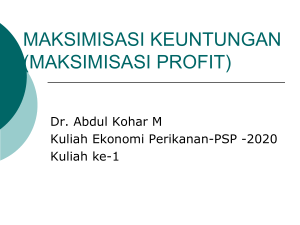1-Maskimisasi profit-15042020