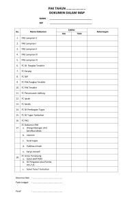 ceklist pak