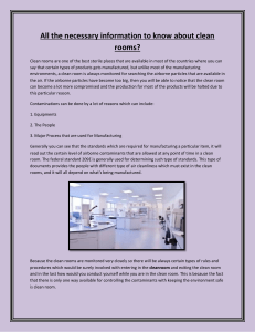 All the necessary information to know about clean rooms